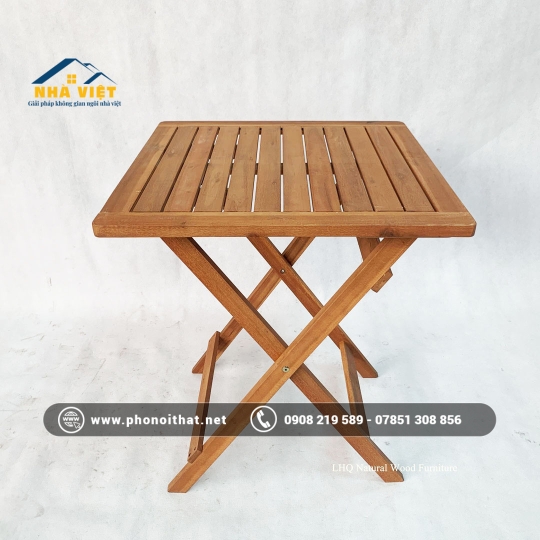 BÀN GHẾ GỖ CÀ PHÊ 07