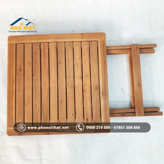 BÀN GHẾ GỖ CÀ PHÊ 07